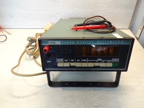 Fluke 8100b nixie - fluke, tube