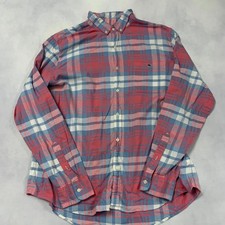 Vineyard Vines Slim Fit Checked Patterned Long Sleeve Shirt Men's XL