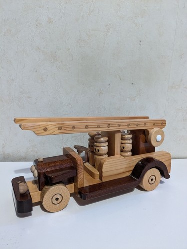 Natural wood fire engine - fire,