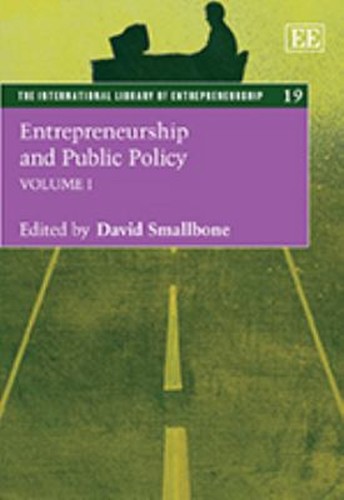 Entrepreneurship and public - entrepreneurship,