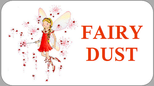 Mini fairy dust stickers small - mini,