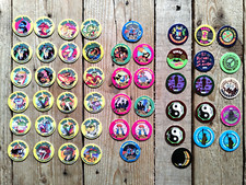 Pogs Job Lot Bundle Slammer Whammers Imperial 1994/1995 Double Dragon/Dino Dude7