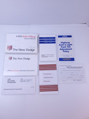 1999 dodge ram pickup owners - 1999,