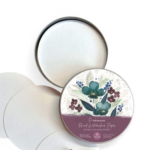 Hahnemühle round watercolour - round,