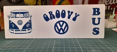 Large retro splittie sign - large,