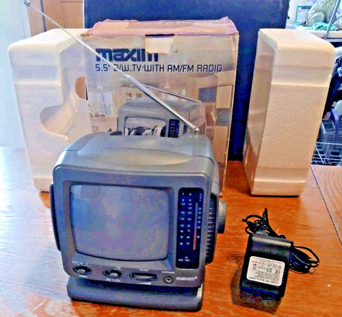 Vintage maxim inch w tv - vintage,