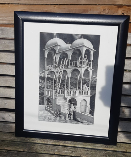 Framed print belvedere by - of, "belvedere"