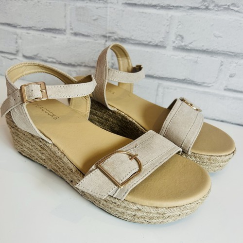 Peacocks espadrille wedge - peacocks,