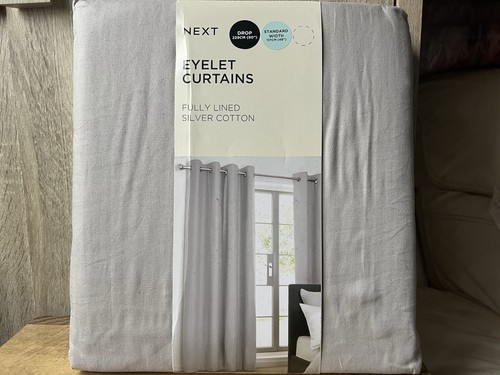 Grey silver lined - silver, cotton