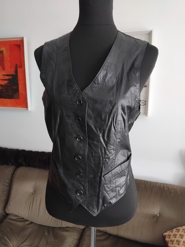 Womens vintage black leather - womens,