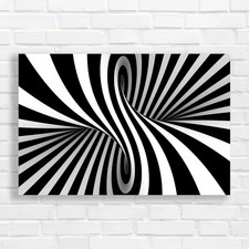 Optical Illusion Black White
