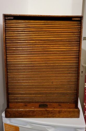 Tambour fronted roll top - fronted,
