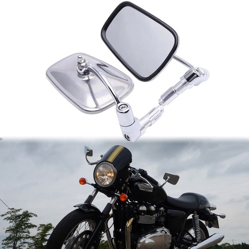 Chrome motorcycle bar - motorcycle, end