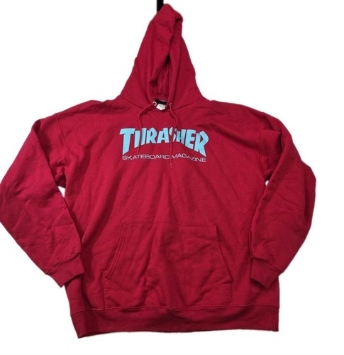 Y2k thrasher magazine hoodie - y2k,