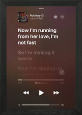 Juice WRLD Framed Wall Art