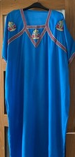 Turquoise maxi dress arabic - turquoise,