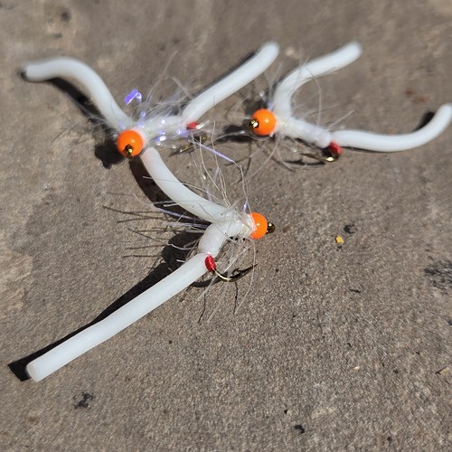 Red bead white - 3,