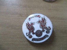 vintage leyton orient  football club pin badge