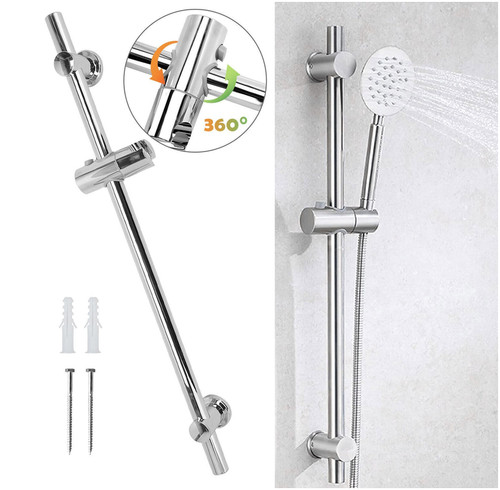 Shower riser rail kit bracket - shower,