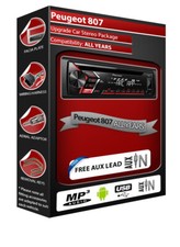 Peugeot 807 car stereo