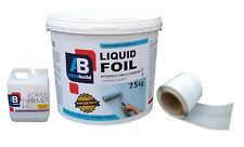 7.5m² Waterproof Tanking Large Kit Aqua Build LIQUID FOIL Shower Wet Room System