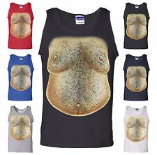Hairy Belly Funny Tank Top