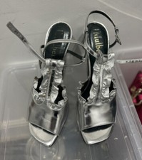 Mulberry Ladies Silver Leather