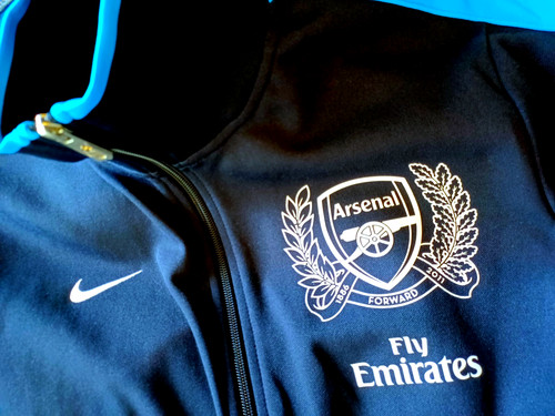 Arsenal nike zip track - arsenal,