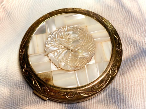 Mother pearl dragon vintage - of,