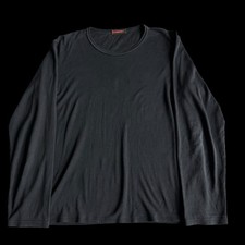 Men’s Prada Black Longsleeve T-Shirt 2XL 100% Cotton 