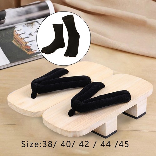 Japanese wooden clogs - wooden,