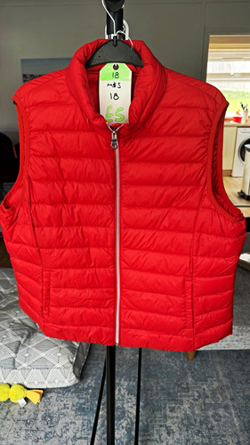 Marks spencer red - marks, quilted