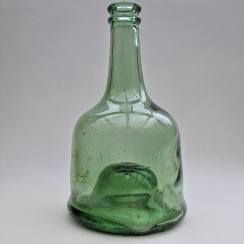 Vintage green glass wine - vintage,