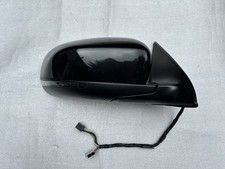 Jeep Cherokee KL 2015 Wing Mirror Right Driver 9+6 Pin Genuine Black AXR