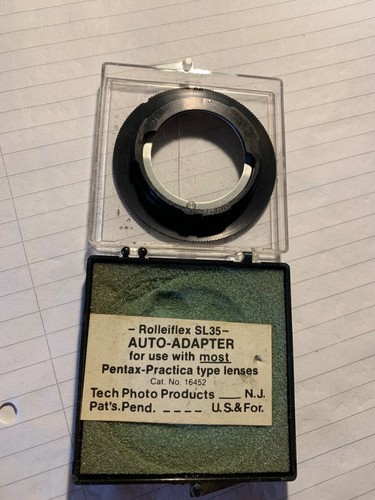 Rolleiflex auto adapter - rolleiflex,