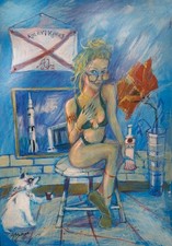 AMERICKENNA Pinup Fantasy Goth