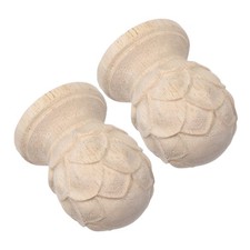  2 Pcs European Style Wood