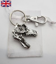 T-Rex Dinosaur Skull Keyring
