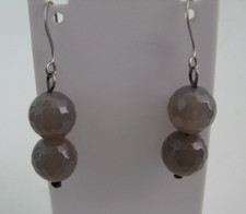 Phase Eight  Grey Faceted  Earrings