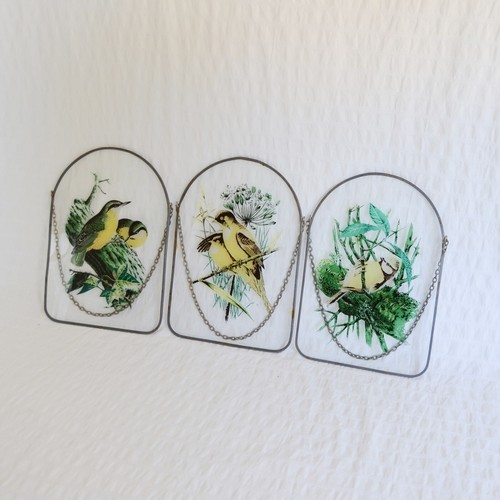 Vintage glass hanging - vintage,