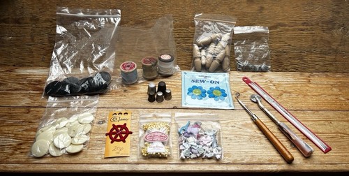 Job lot haberdashery - job,