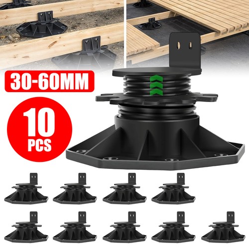 Height adjustable plastic deck - height,