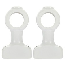 2 Pcs Curtain Pole Wooden