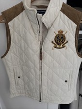 Ralph Lauren Gilet Cream Tan