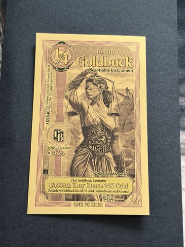 Idaho goldback alpha - goldback,