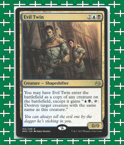 Evil twin mtg - evil,