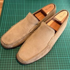 Loake moccasin loafers (sand/beige) size 11 UK mens