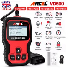 ANCEL VD500 OBD2 Scanner Code