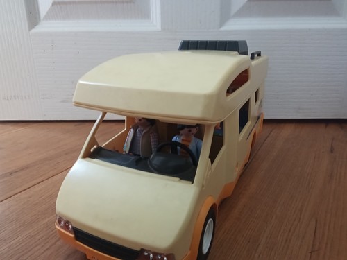 Playmobil campervan and house