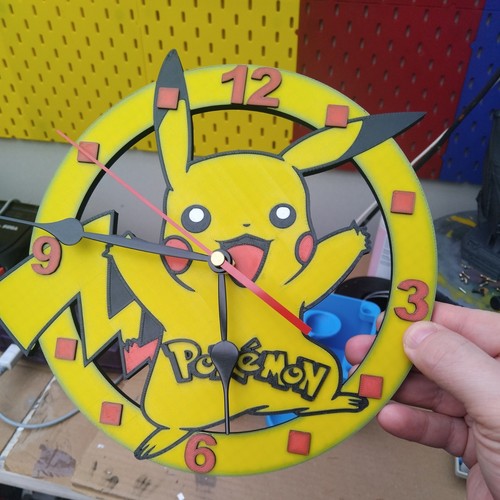 Pokmon wall clock - wall, kids